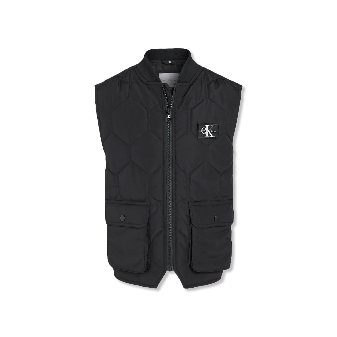 Recycled quiltet weste