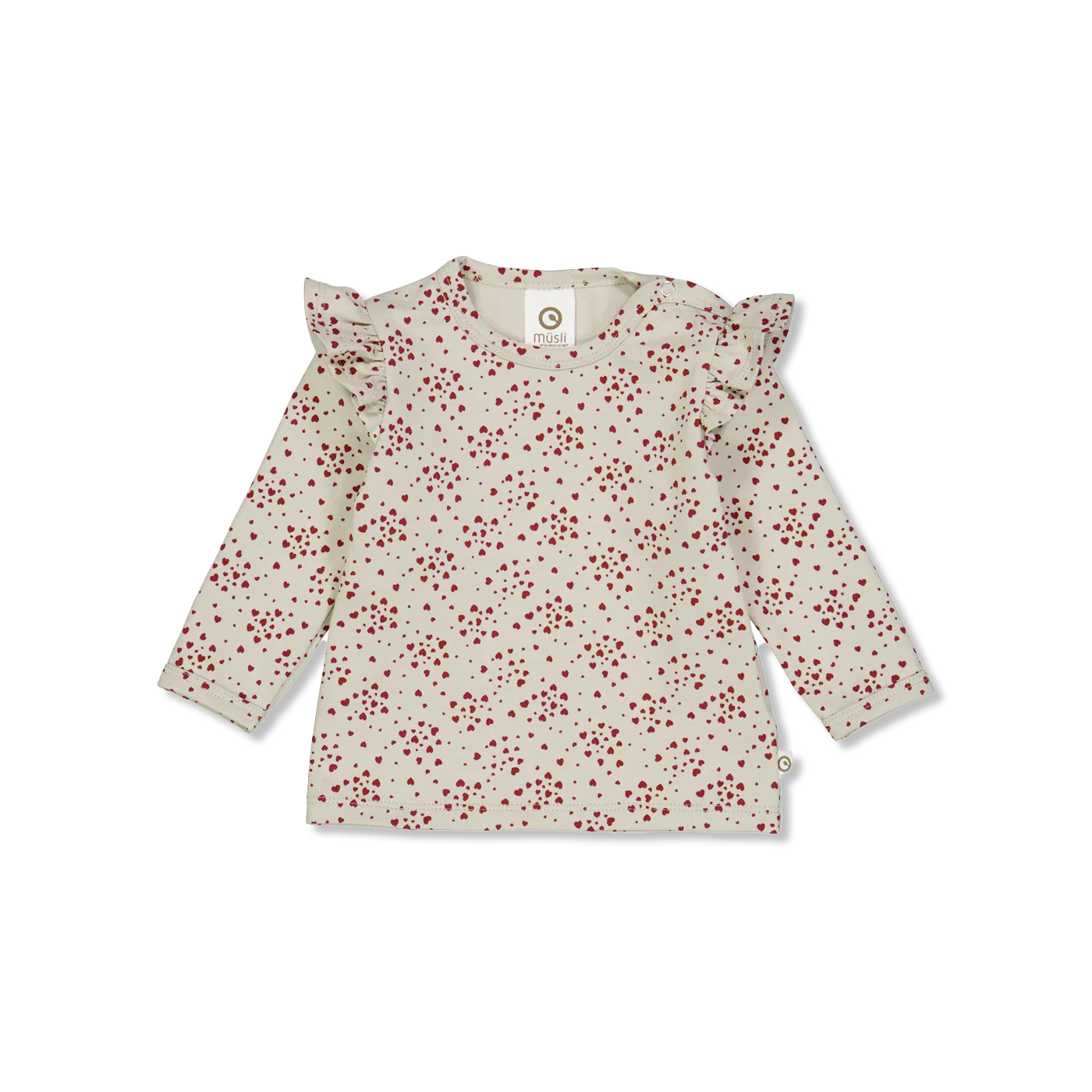 Love t-shirt lange mouw