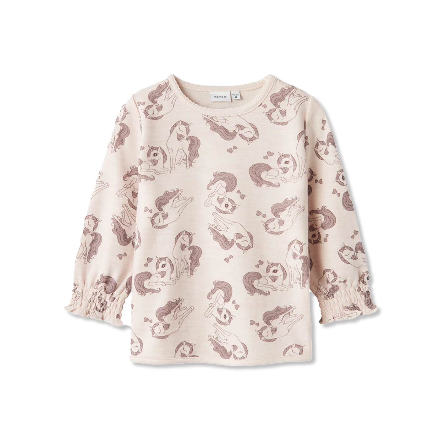 Nmfwuppo t-shirt lange mouw