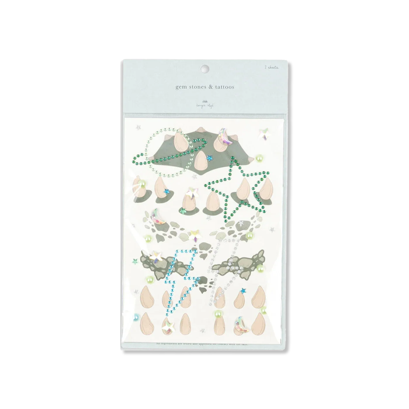 GEM STONES AND TATTOOS verkleedkleding