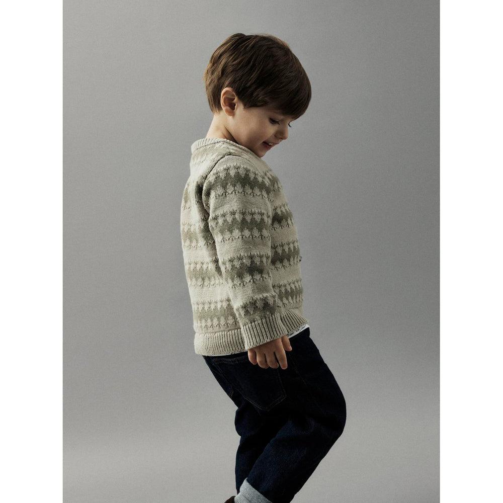 Nmmoscar t-shirt lange mouw