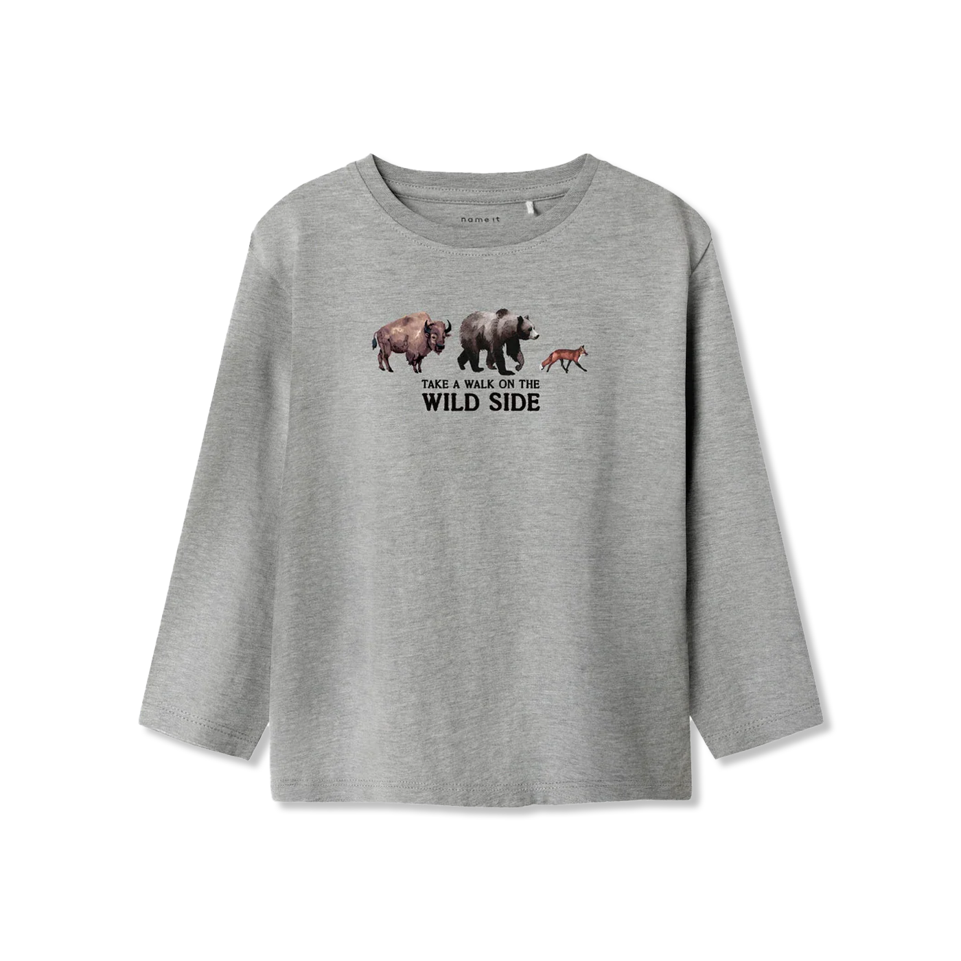 Nmmoris t-shirt lange mouw