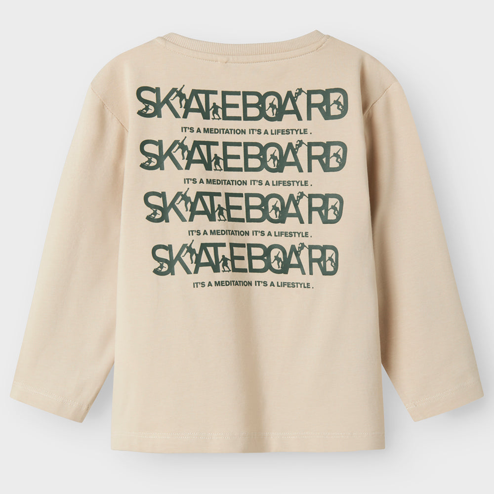 Nmmlorcan t-shirt lange mouw