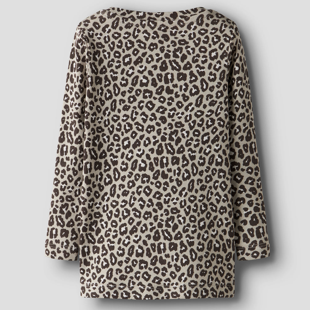 Nmfleoana t-shirt lange mouw