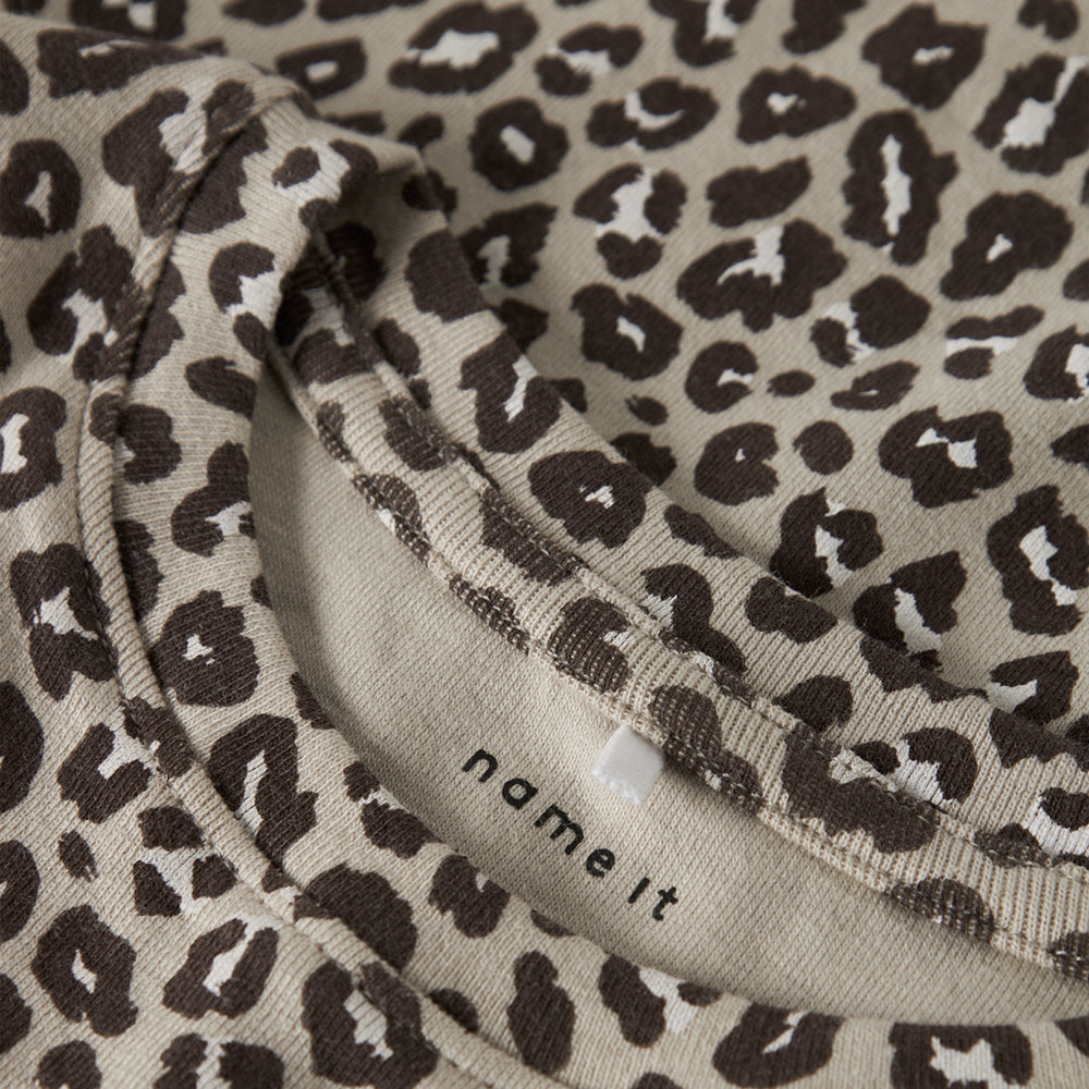 Nmfleoana t-shirt lange mouw