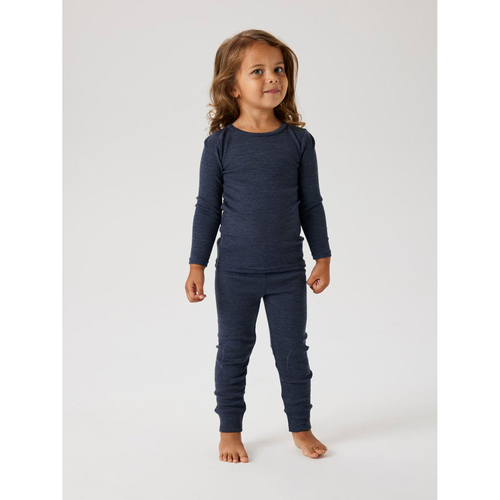 Nmnwax t-shirt lange mouw