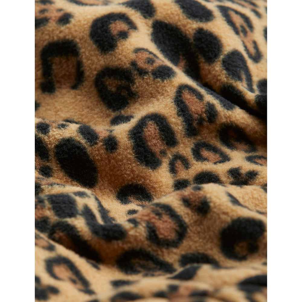 Leopard fleece