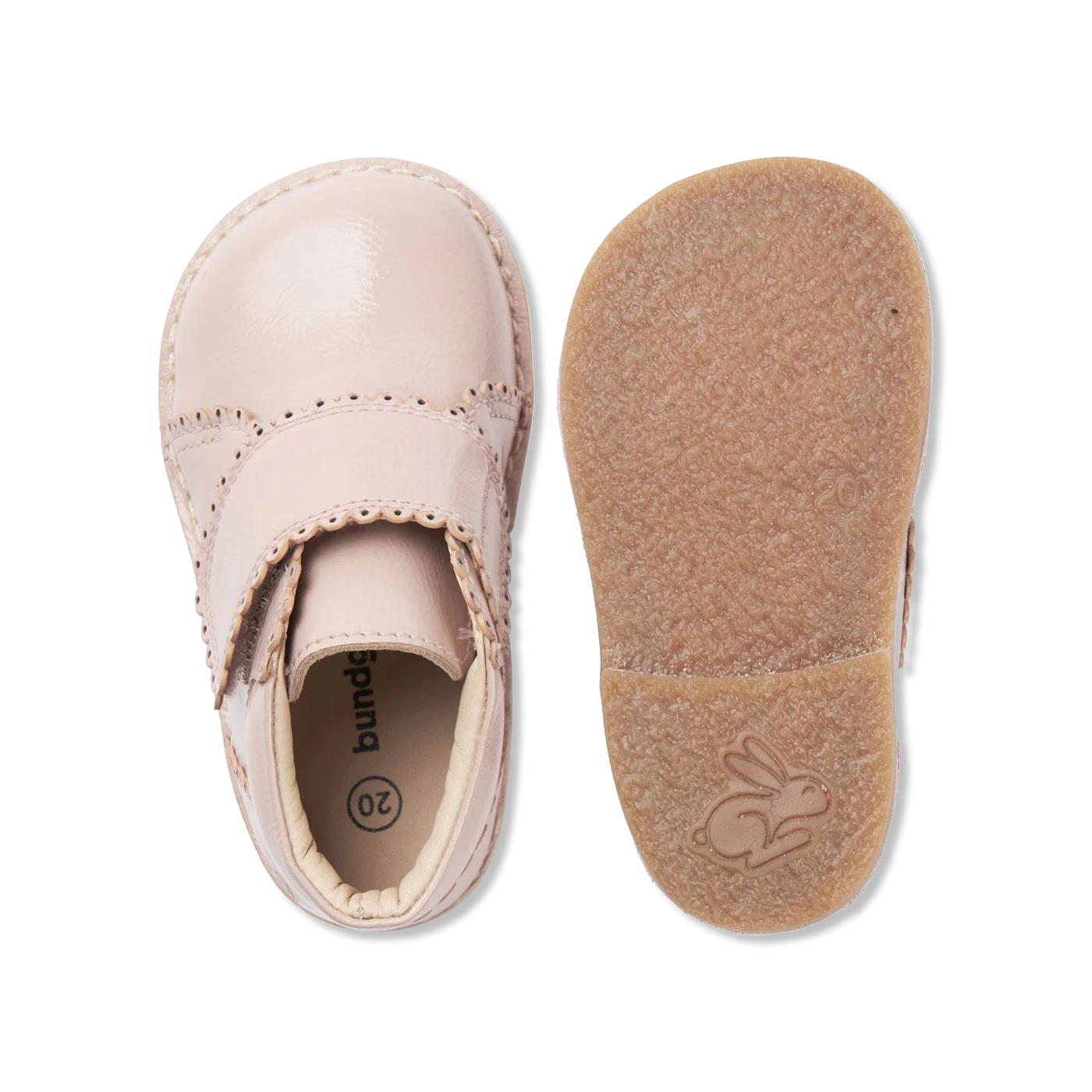 Sage scallop old rose Schoenen