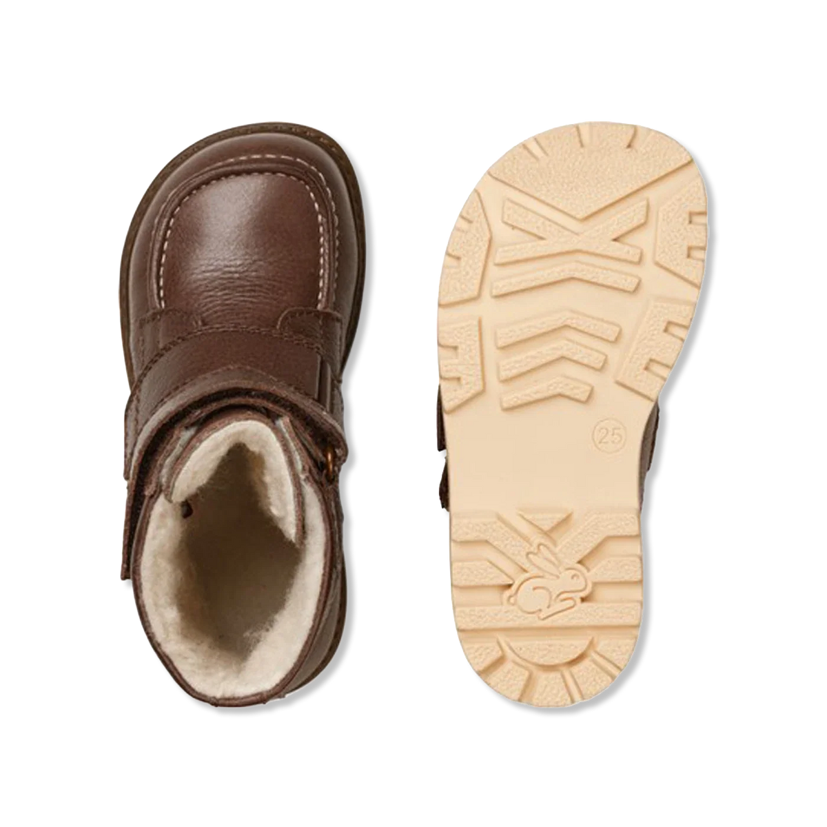 Terry dark brown Winterlaarzen