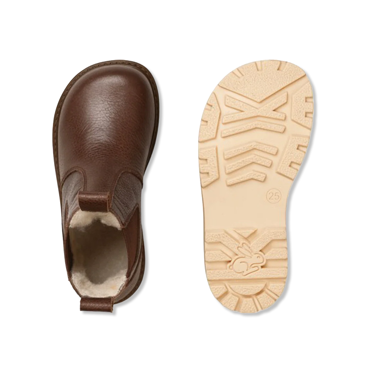 Ash dark brown Laarzen