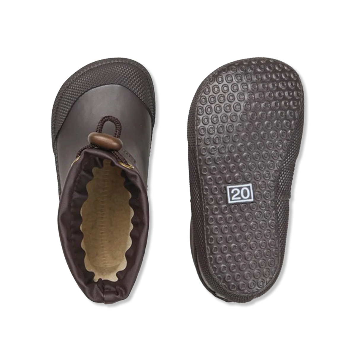 Malik dark brown Regenlaarzen