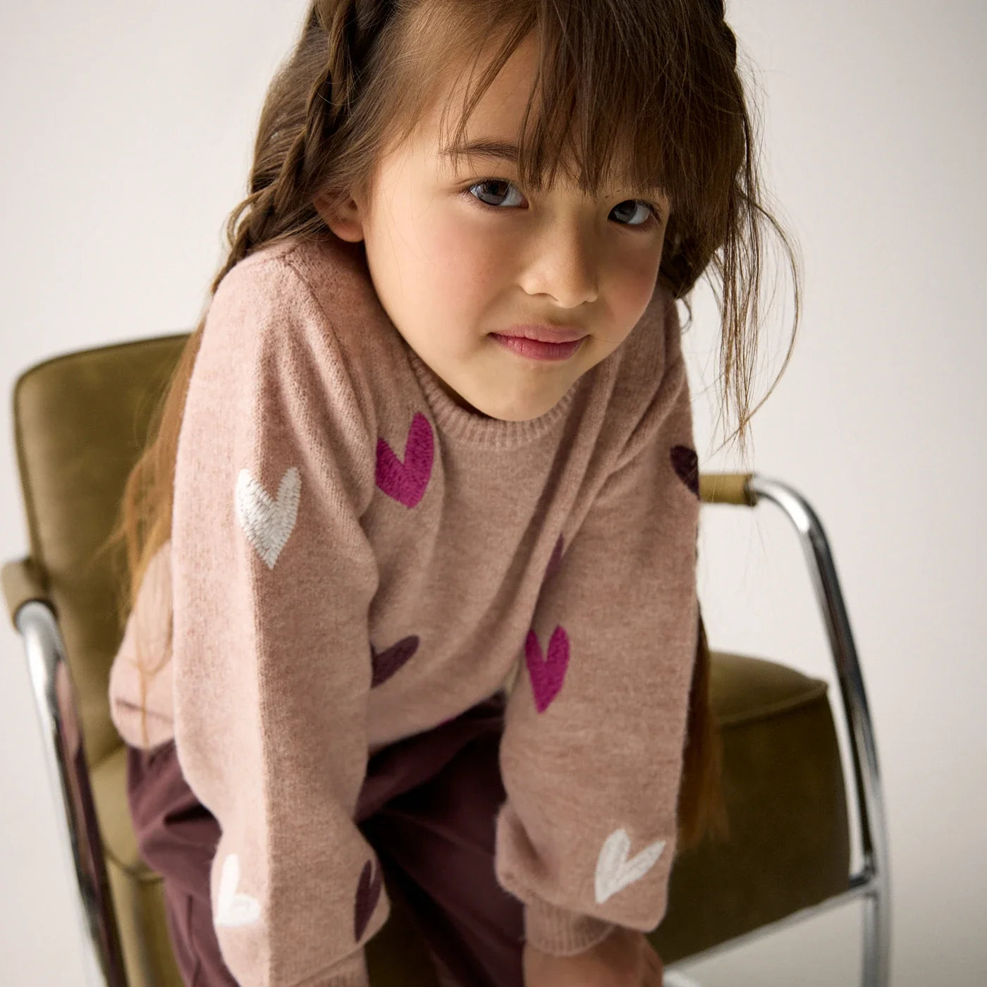 Pullover knit Gebreide trui