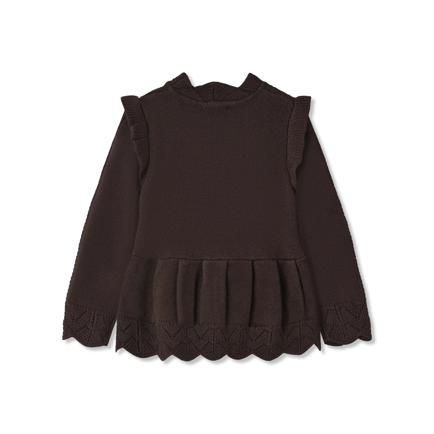 Alilly peplum Gebreide trui
