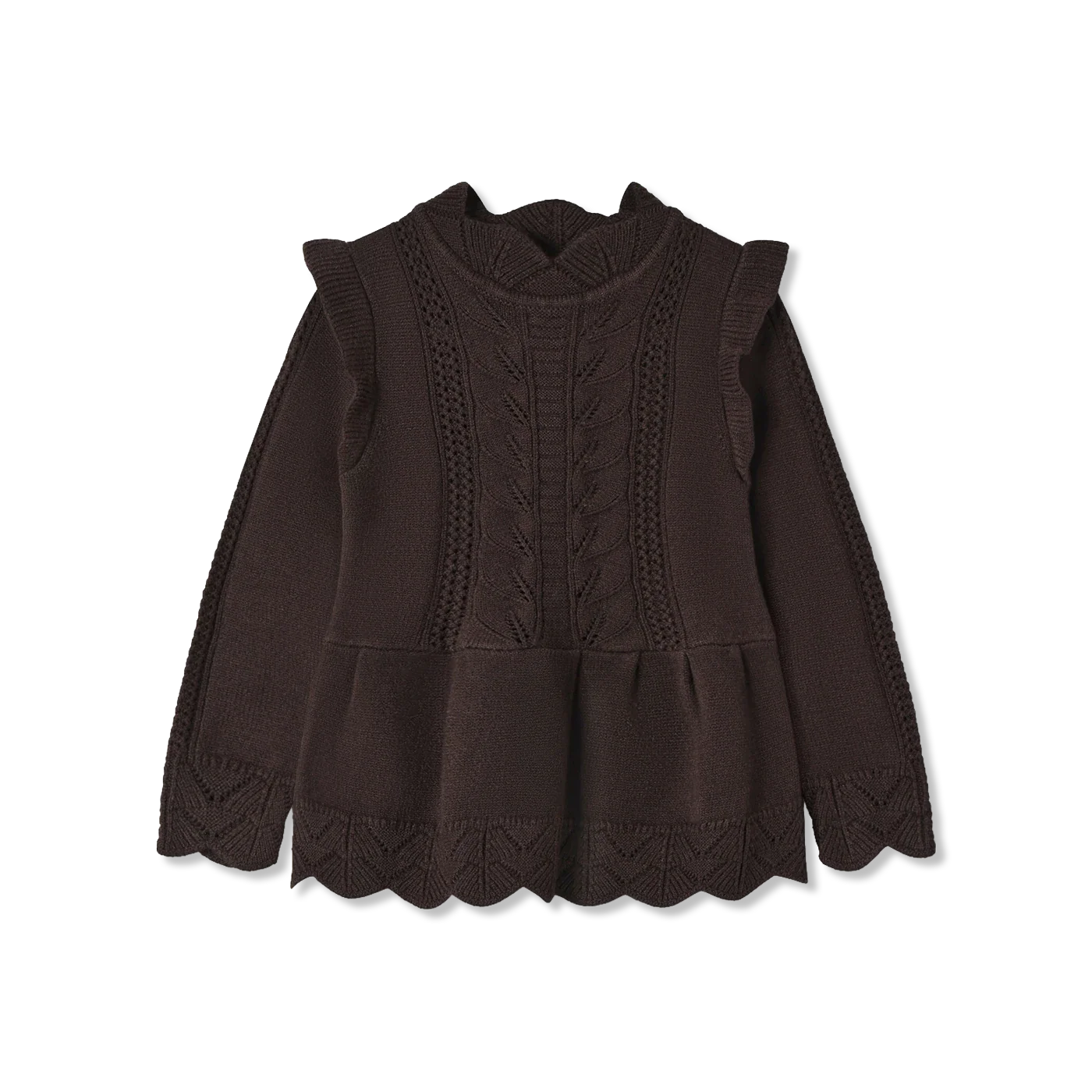 Alilly peplum Gebreide trui