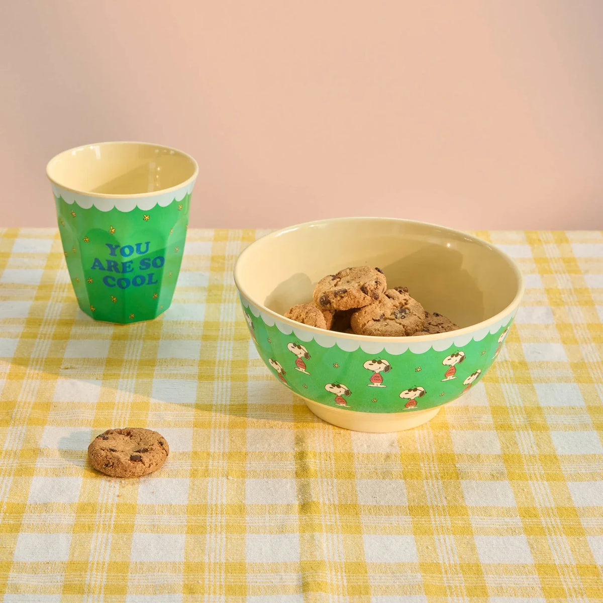 Melamine snoopy Kom