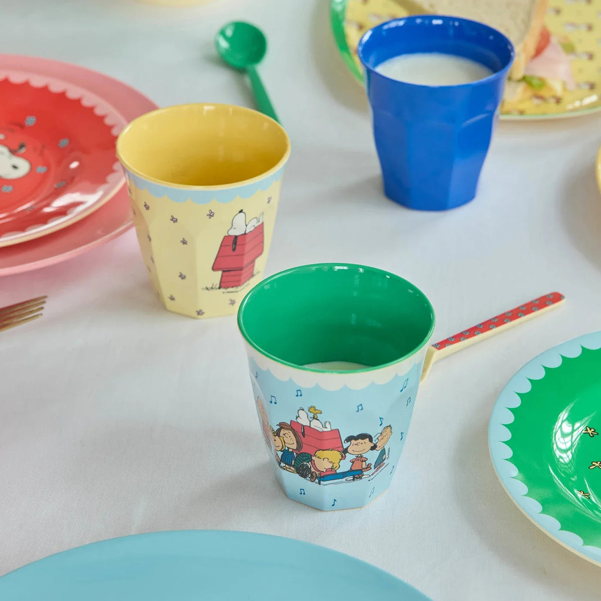 Melamine snoopy Beker