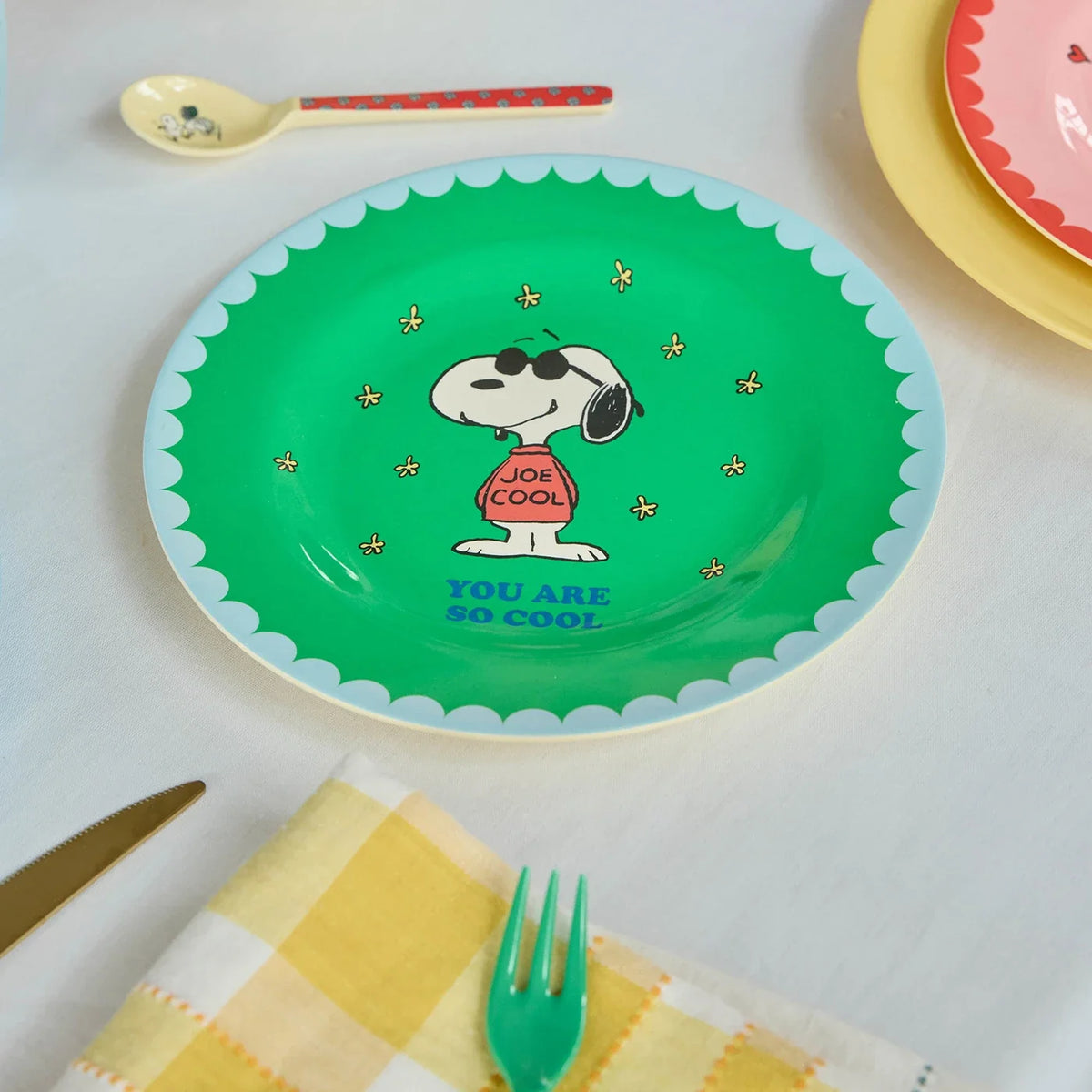 Melamine snoopy Lepel