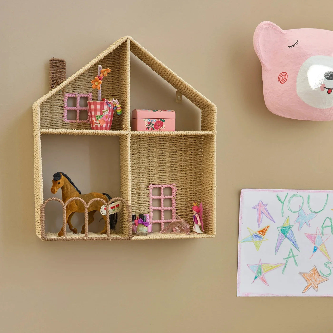 Paper rope Planken