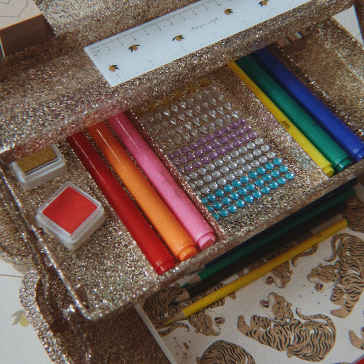 Creative art caddy Knutseldoos