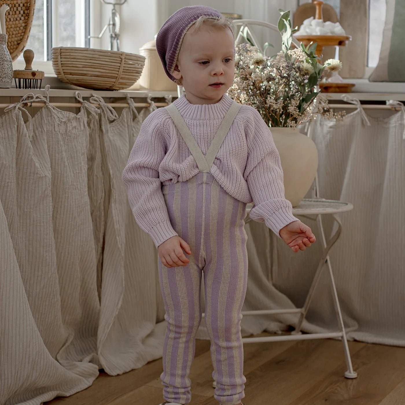 Footless cotton tights spelen
