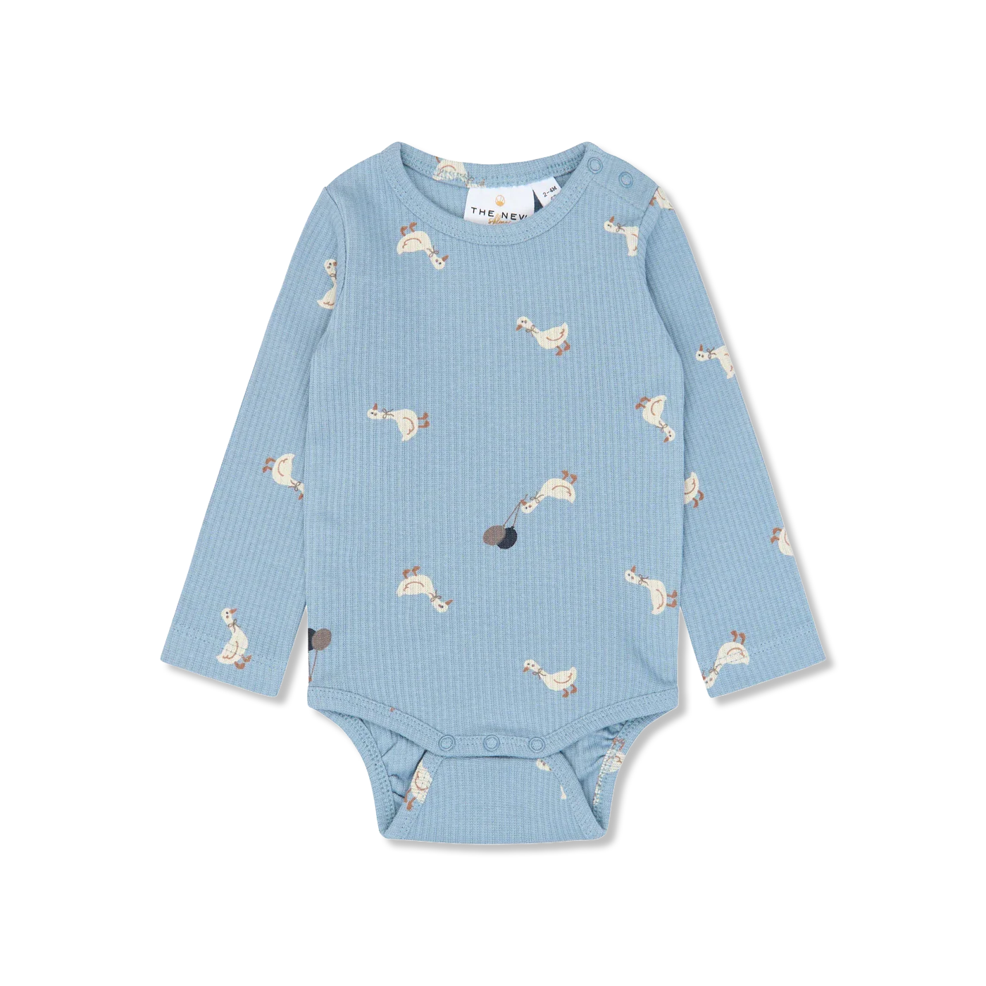 Tnsbvito l_s rib body Romper