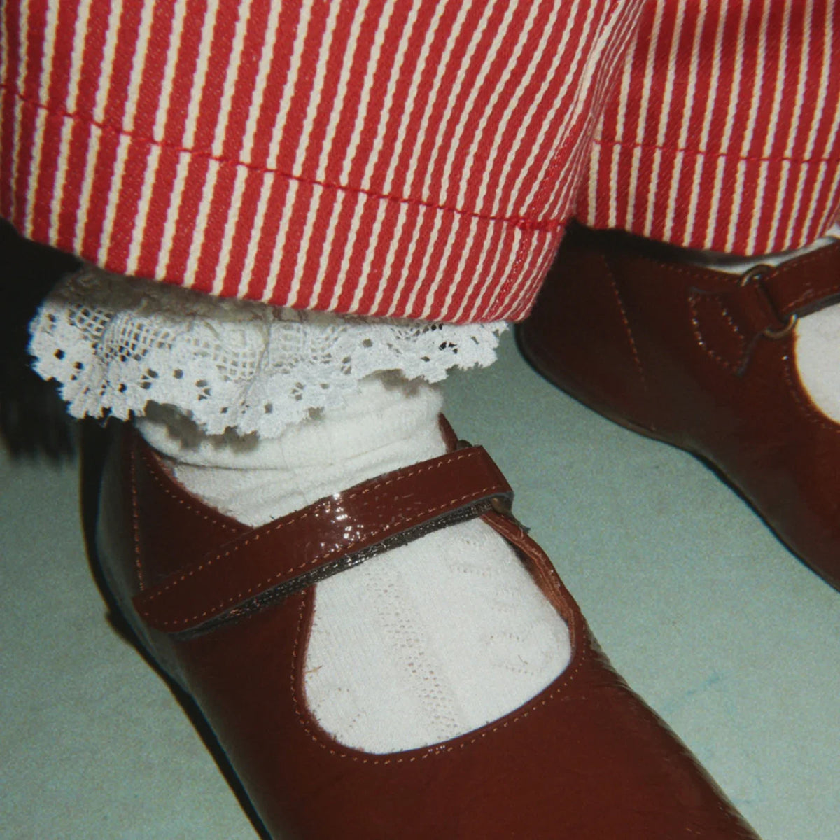 Pointelle frill Sokken