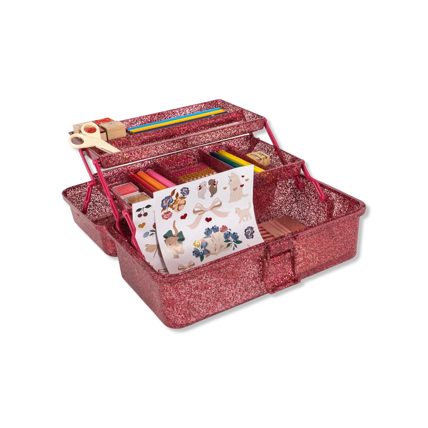 Creative art caddy Knutseldoos